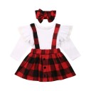 Blusa y falda de niña C1107 5