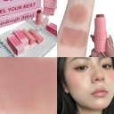 Blush cremos în stick Rezistent la apă Blush cremos de lungă durată Efect iluminator Aspect natural al pielii pe obraje și buze 6