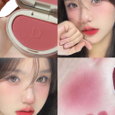 Blush iluminator cu pigment fin și oglindă Ambalaj compact cu închidere tip arc Blush pudră pentru un machiaj natural 11