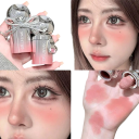 Blush lichid în stick 1 buc Aplicator din burete Blush cremă multifuncțional pentru obraje și buze Blush hidratant delicat 3