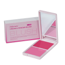 Blush Matto Doppio 2in1 10,1 x 5,7 x 1,5 cm Palette Waterproof in Polvere e Crema Blush e Ombretto ad Alta Pigmentazione 3