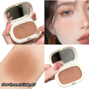 Blush pigmentato monocolore texture gessosa Compatto con specchio Colori delicati a lunga durata per le guance 6