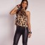 Bluză leopard pentru femei A160 4
