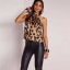 Bluză leopard pentru femei A826 2