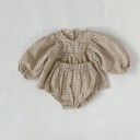 Bluză și pantaloni scurți pentru fete L1343 6
