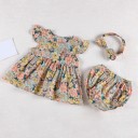 Bluzka i szorty dziewczęce L1367 1