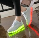 Błyszczące buty ze skóry dla dzieci 4