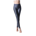 Błyszczące obcisłe legginsy dla kobiet z wysoką elastyczną konstrukcją do jogi Błyszczące legginsy fitness do uprawiania sportu i wypoczynku 6