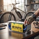 BMS Board with Balancing JNFN S Bluetooth 4S 60 A NTC Inputs for Li-ion LiFePO4 LTO and Na-ion Yellow for E-bikes and Scooters 4