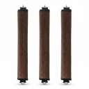 Bobinas de cabelo sem calor Barras de dormir macias 25 x 9,5 cm Em flanela Modelador sem calor Para caracóis e volume do cabelo 5