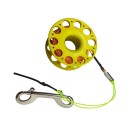 Bobine de plongée 30 m Mousqueton en acier inoxydable Bobine Finger avec corde pour plongée technique Bouée SMB Équipement de plongée d'orientation 3