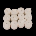 Bobines de bouche ruban blanc infini 12 pcs 4