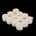 Bobines de bouche ruban blanc infini 12 pcs 5