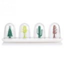 Bocaux à épices décoratifs 4 pièces 5