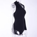 Body asymétrique pour femmes B689 2