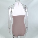 Body bicolore pour femmes 3