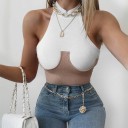 Body bicolore pour femmes 5
