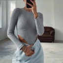 Body da donna con maniche lunghe B707 2