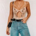 Body da donna con motivo floreale 6