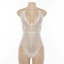 Body de encaje para mujer con escote profundo 7