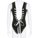 Body en dentelle pour femmes avec lacets 5