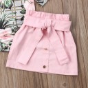 Body et jupe pour filles L1268 2