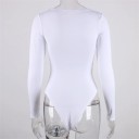 Body féminin avec décolleté carré 2