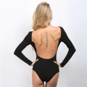 Body feminino com costas descobertas B739 3