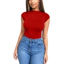 Body feminino com mangas curtas B757 7