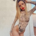 Body feminino com mangas longas B724 1