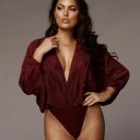 Body Femme à Décolleté Profond 9