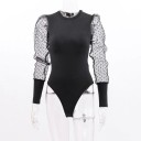 Body femme avec des manches transparentes 3