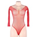 Body sexy em rede para senhora B800 6
