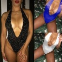 Body sexy pour femmes avec décolleté plongeant 1