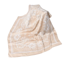 Boho 70 x 70 cm foulard quadrato per testa Effetto seta Fascia da donna Copricapo informale primavera estate accessorio alla moda 11