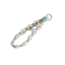 Boho cordino in macramè all'uncinetto per telefono Bracciale floreale per cellulare laccio per telefono portachiavi cordino da polso accessorio per telefono 5
