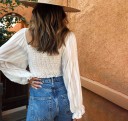 Boho crop top til kvinder 4