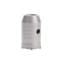 Bohrkrone 50×70 mm, hohl, aus Metall für das Bohren von Löchern größeren Durchmessers in Baustellenmaterialien 1