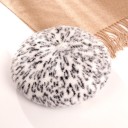 Boina de leopardo para mujer 5