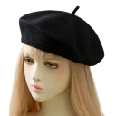 Boina para mujeres de imitación de cachemira Elegante gorro de moda invernal Accesorio estiloso para el clima frío Sombrero de otoño para damas 1