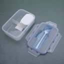 Boîte à déjeuner avec des baguettes et une cuillère 5