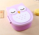 Boîte à goûter en forme de hibou J2751 9