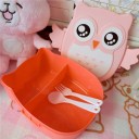 Boîte à goûter en forme de hibou J2751 3