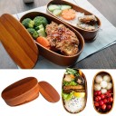 Boîte à lunch en bois à deux niveaux 3