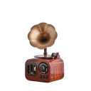 Boîte à musique 17 x 9,5 x 9 cm au design de gramophone rétro avec la mélodie pour Eliška - boîte à musique mécanique décoration intérieure cadeau 5