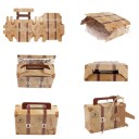 Boîte cadeau en forme de valise 10 pcs 3