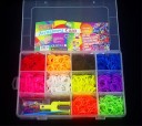 Boîte de élastiques pour bracelets 1500 pcs 1
