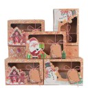 Boîte de Noël pour biscuits 9 pcs 2
