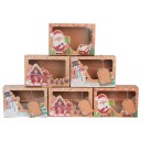 Boîte de Noël pour biscuits 9 pcs 3