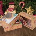 Boîte de Noël pour biscuits 9 pcs 6